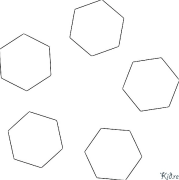 hexagone Coloriages À Imprimer